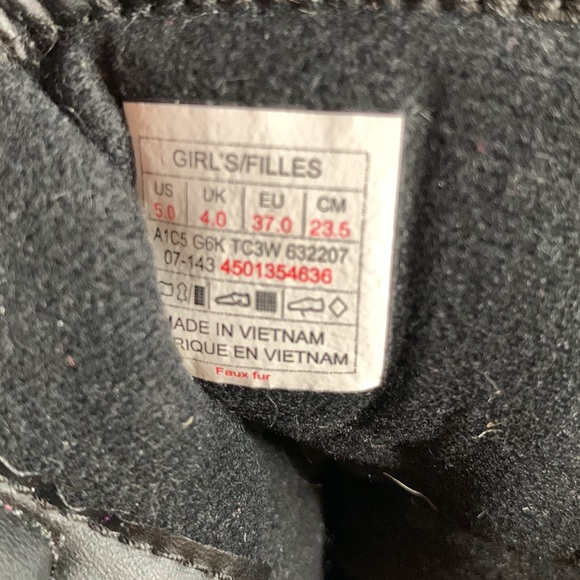 THE NORTH FACE SHELLISTA LACE NOVELTY WINTER BOOT GIRLS' or Womens size 5 - Picture 7 of 9